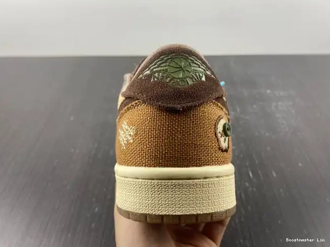 Boostmaster lin Retro 1 Low OG DZ7292-200 Jordan Voodoo Zion Williamson 0624
